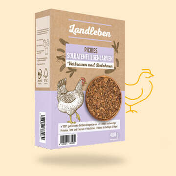 Landleben Bubbelnavi Pickies Soldatenfliegenlarven
